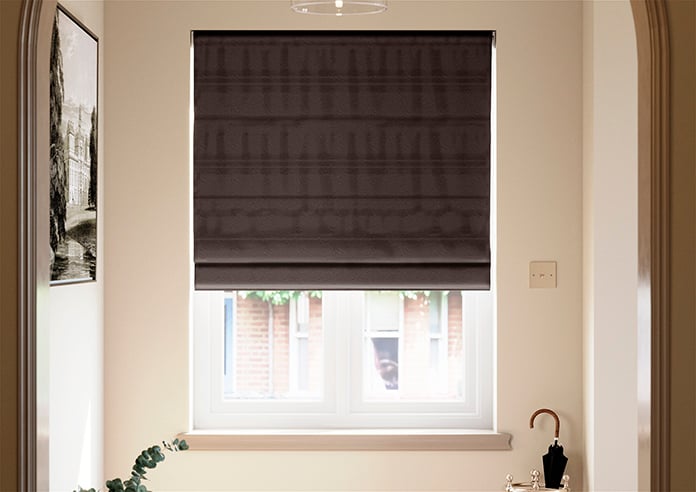 Lucerne Faux Silk, Hazelnut - Twist&Fit Roman Blind - Image 3